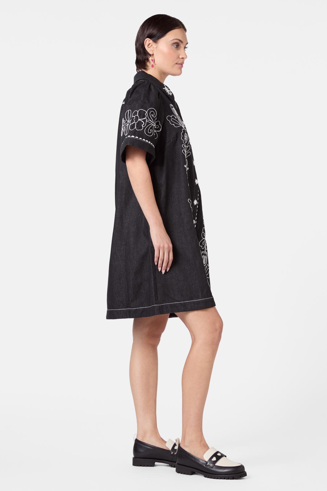 Gorman - Folk Tales Shirt Dress - black