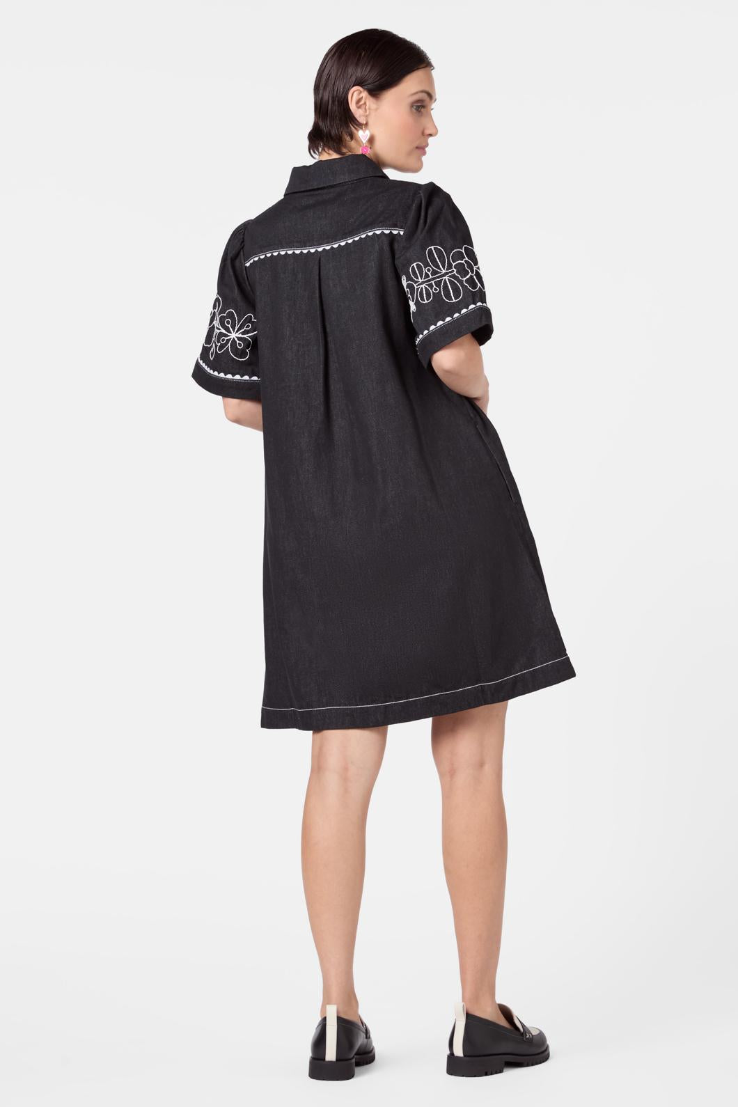 Gorman - Folk Tales Shirt Dress - black