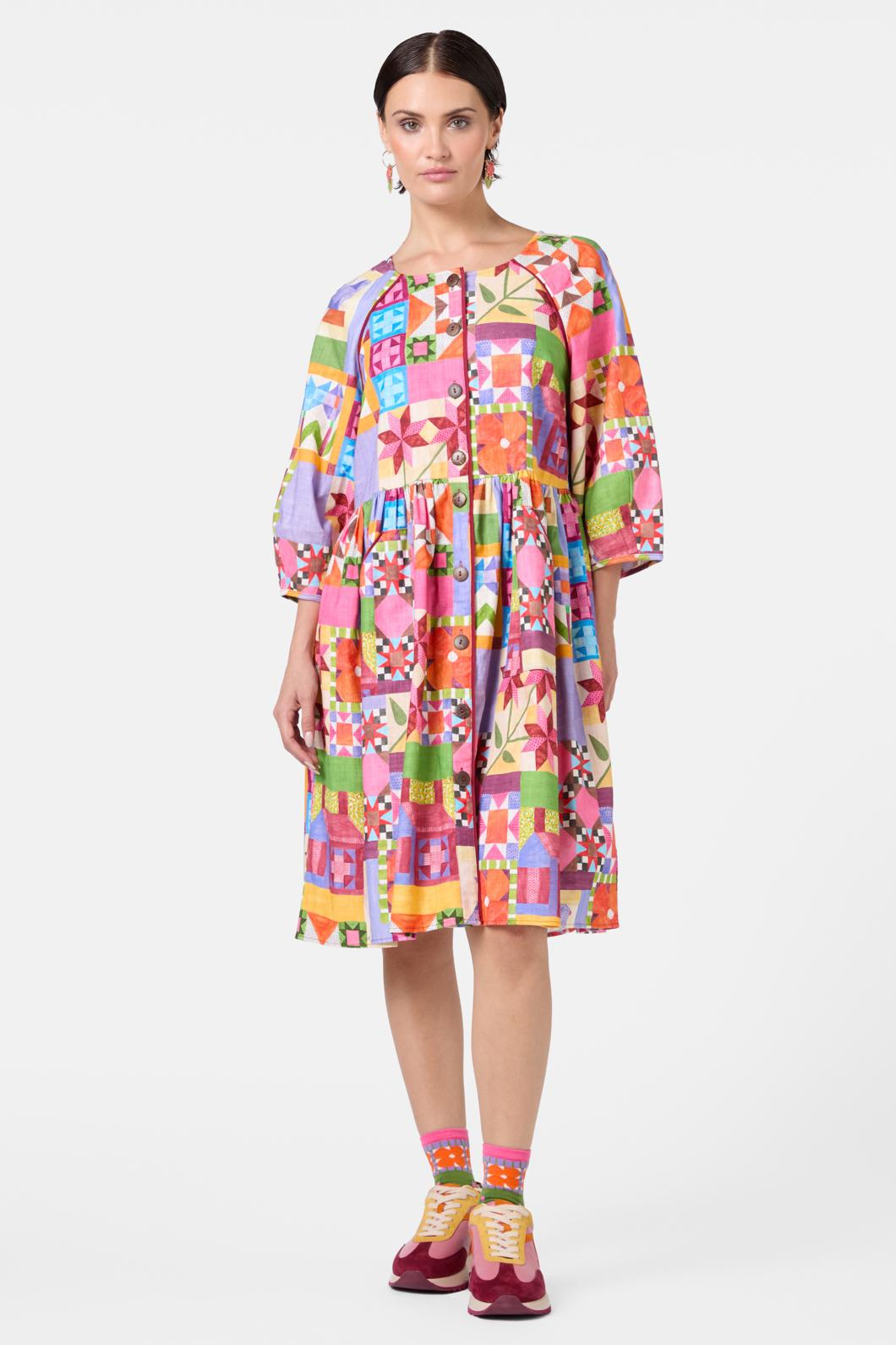 Gorman - Heirloom Smock Dress - print