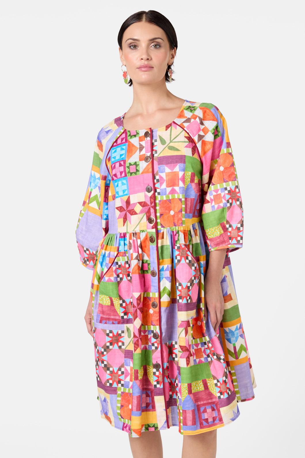 Gorman - Heirloom Smock Dress - print