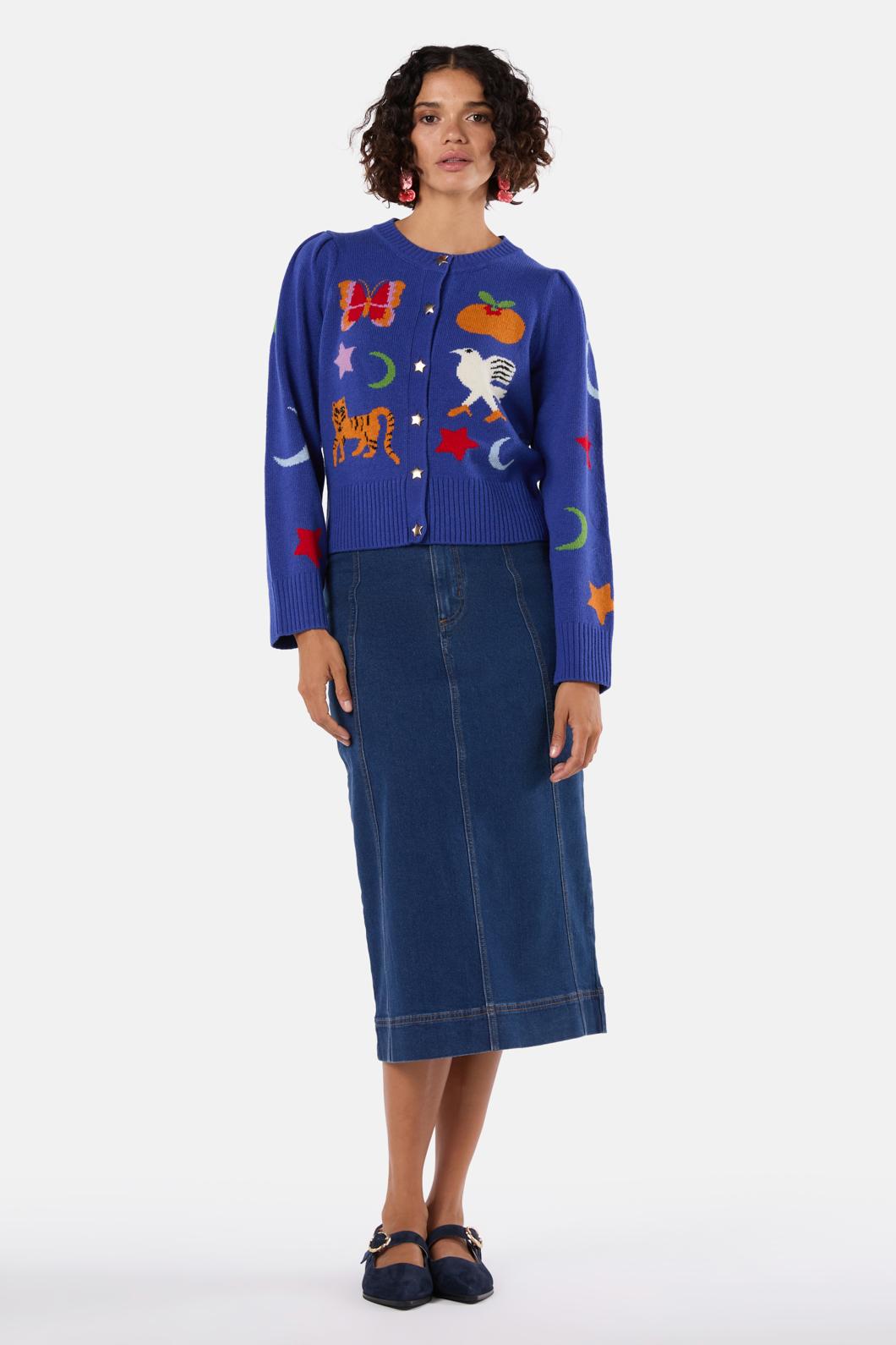 Gorman - Fantasy Patchwork Cardigan - multi