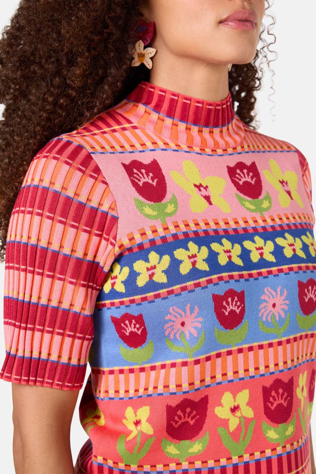 Gorman - Rosie's Posies Knit Top - multi