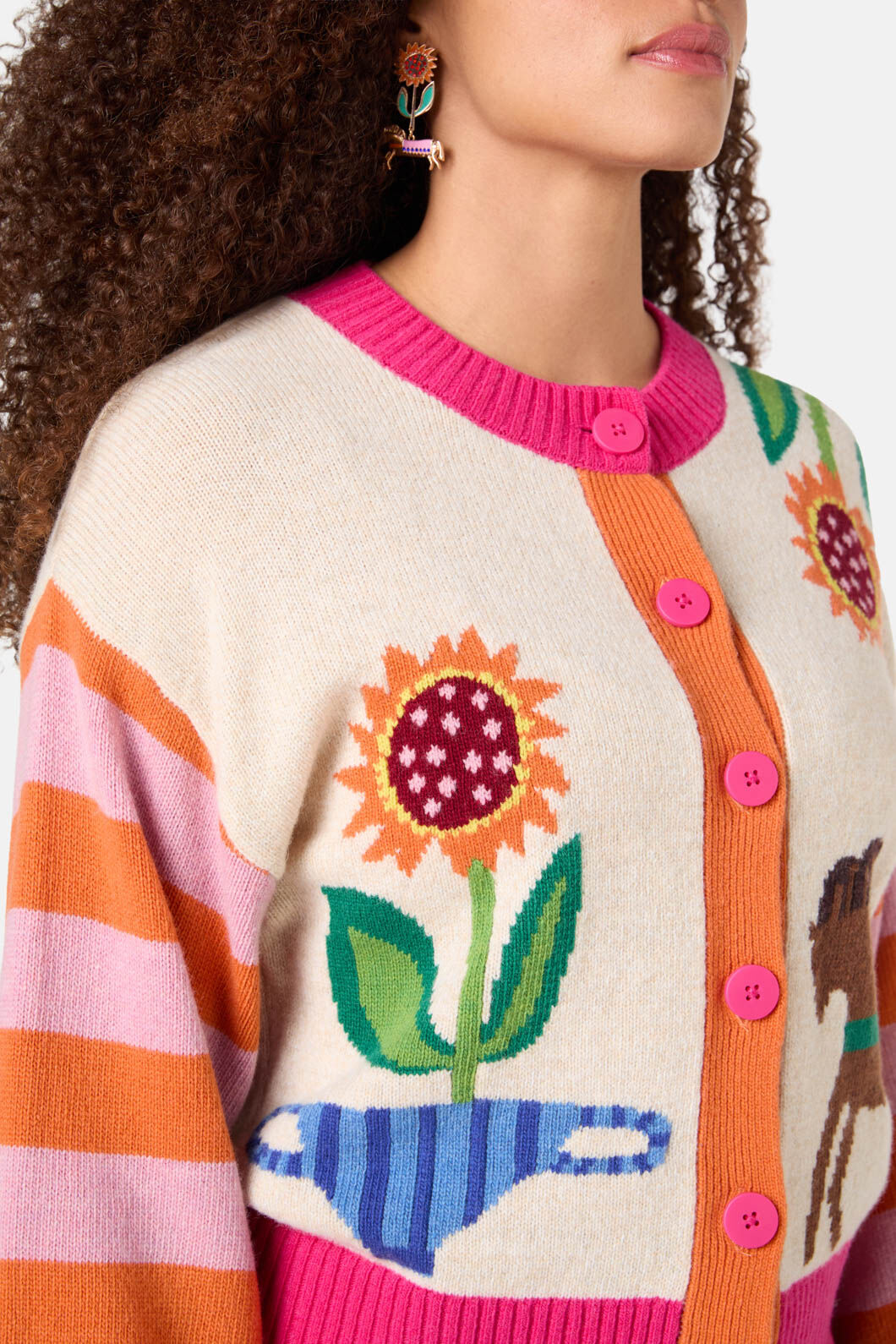 Gorman - The Horses Cardigan - multi