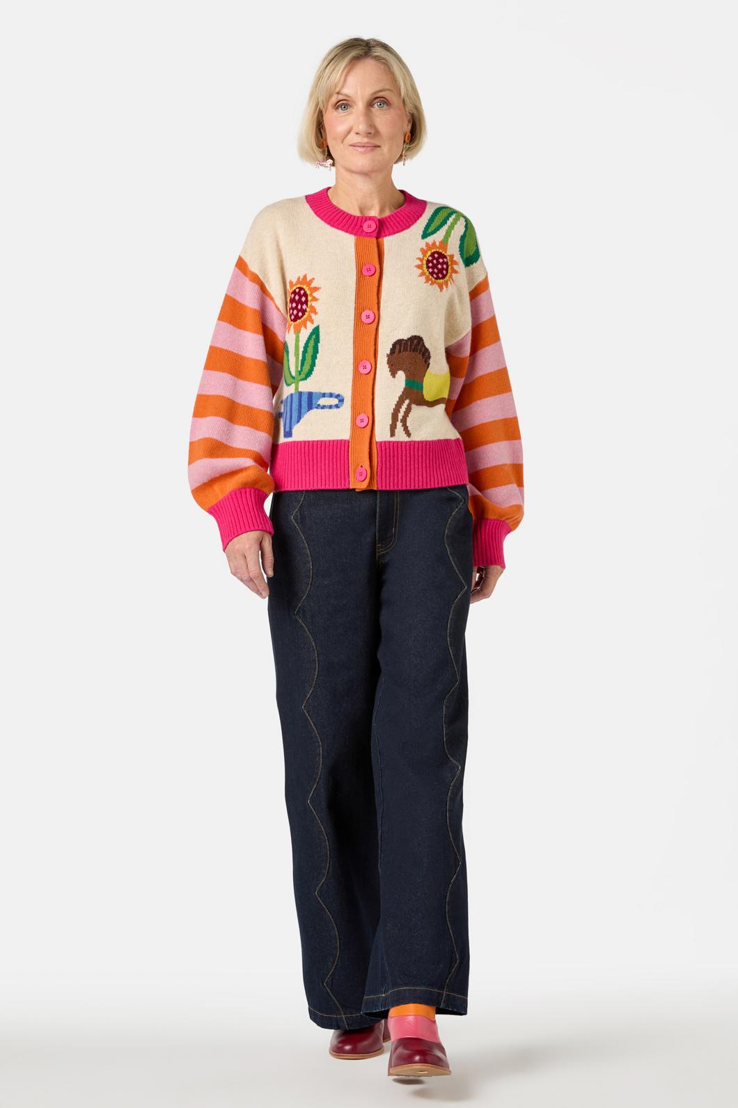 Gorman - The Horses Cardigan - multi
