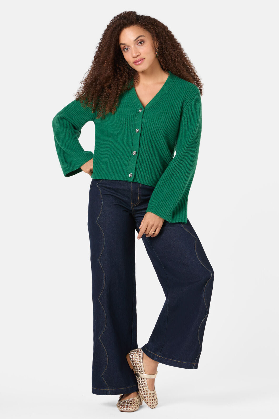 Gorman - Rosetta Cardigan - green
