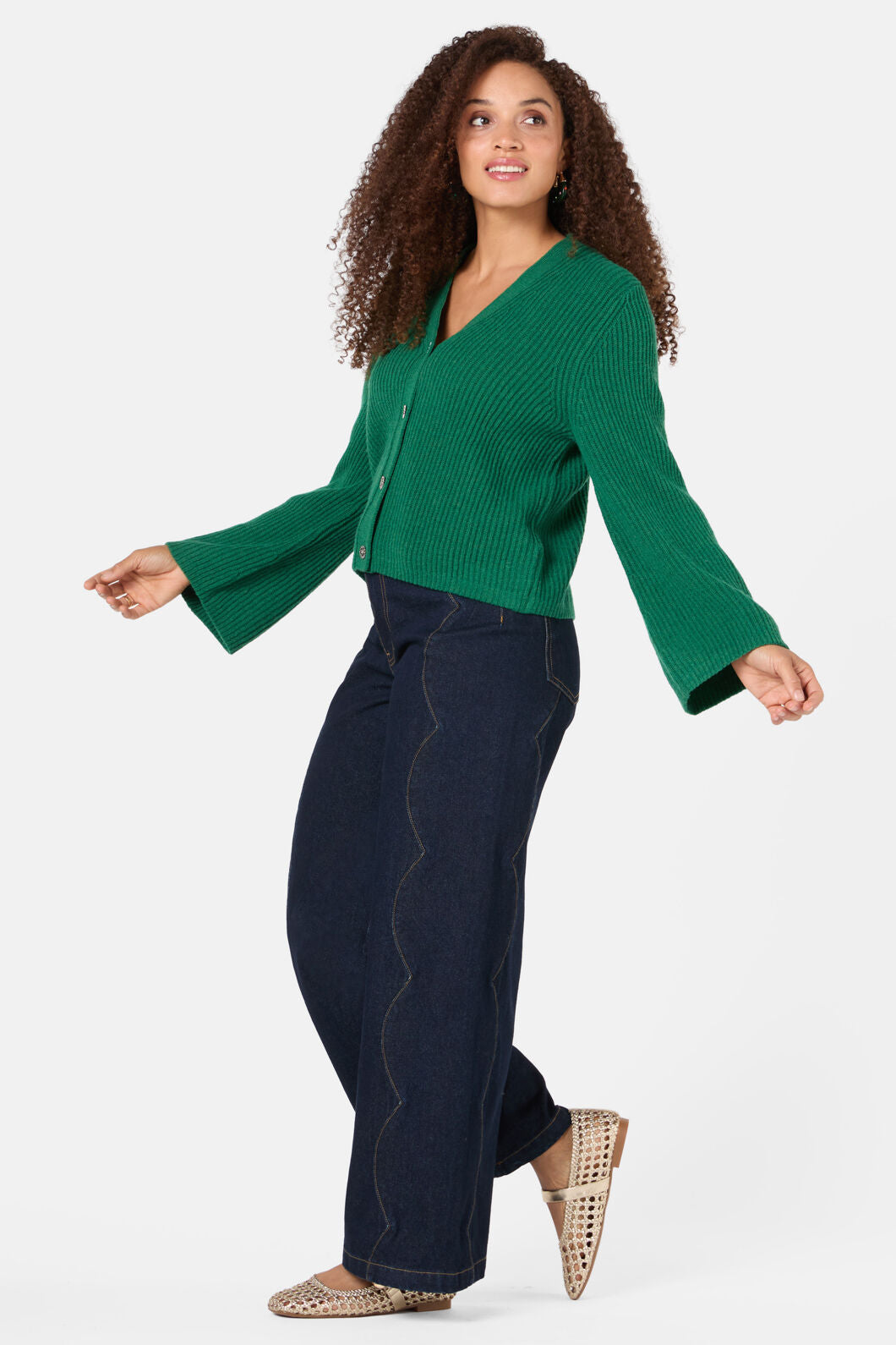 Gorman - Rosetta Cardigan - green