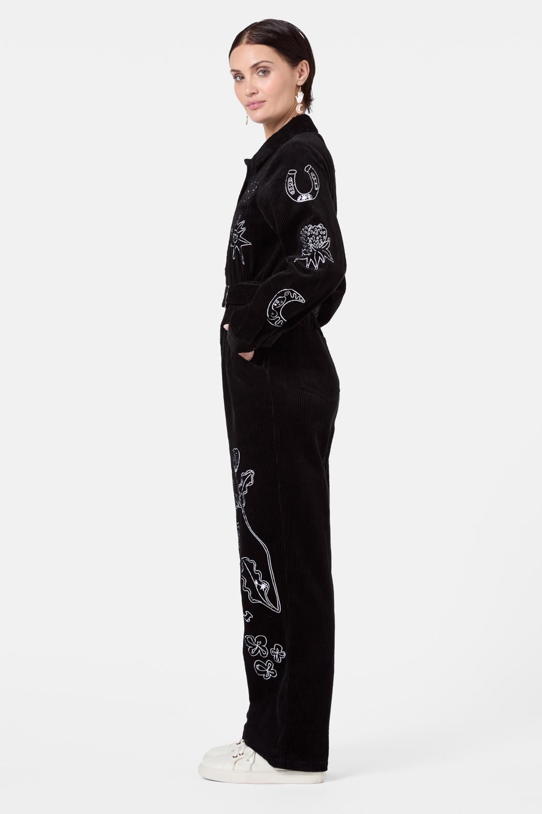 Gorman - Lost And Found Boiler Suit - black