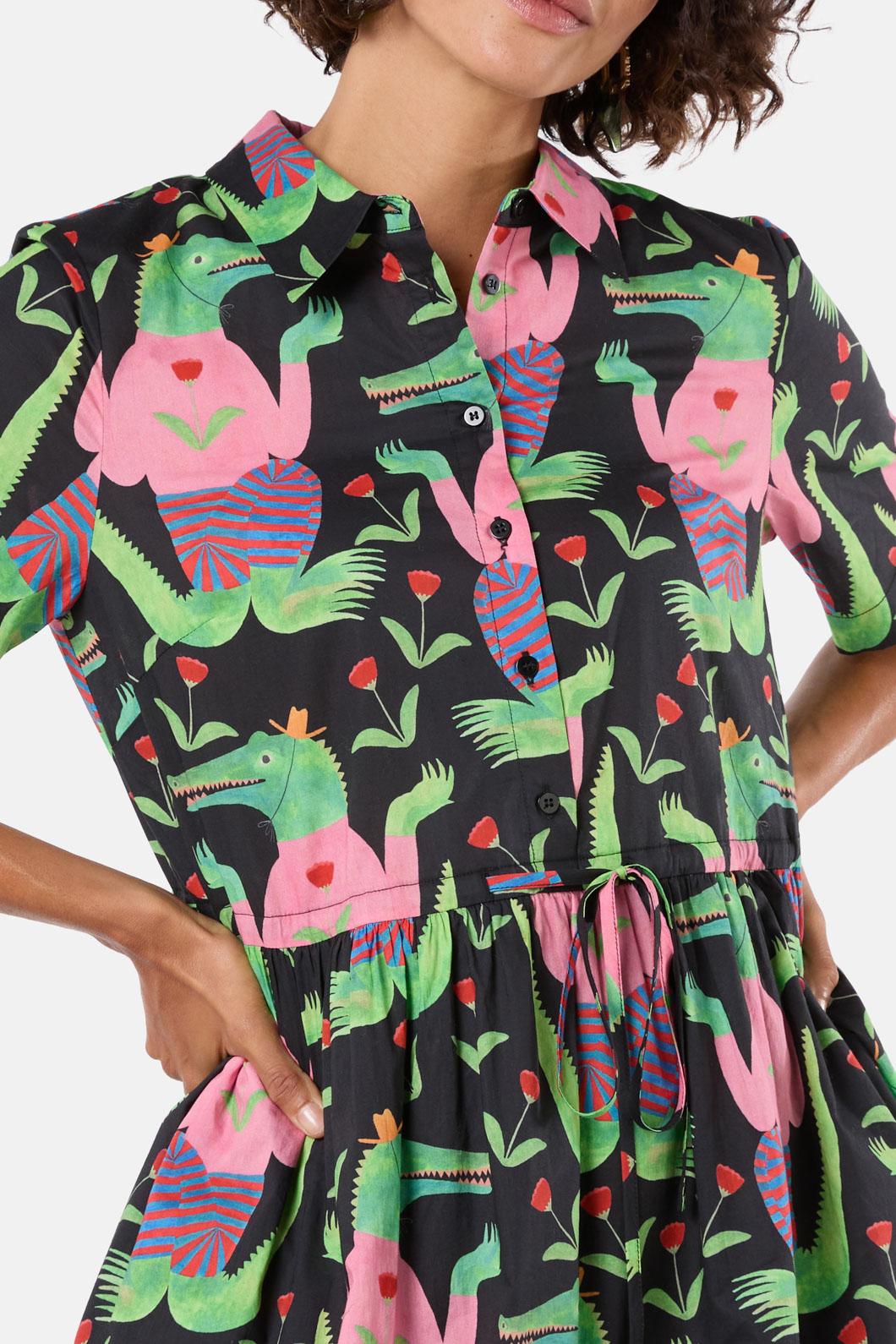 Gorman - Chomp Shirt Dress - print