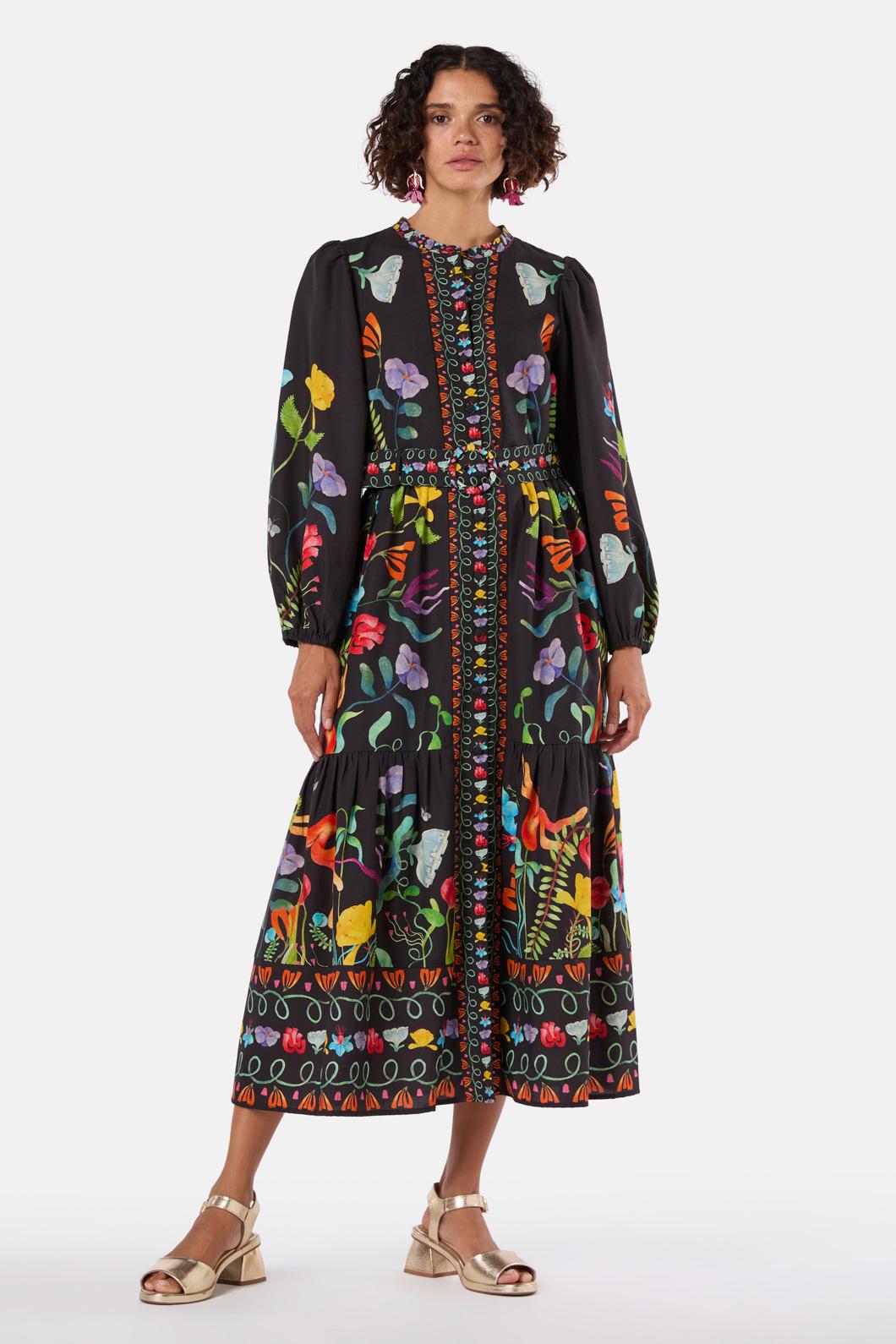 Gorman - Leafy Lessons Long Dress - print