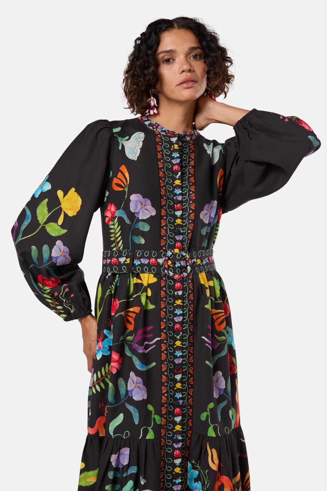 Gorman - Leafy Lessons Long Dress - print