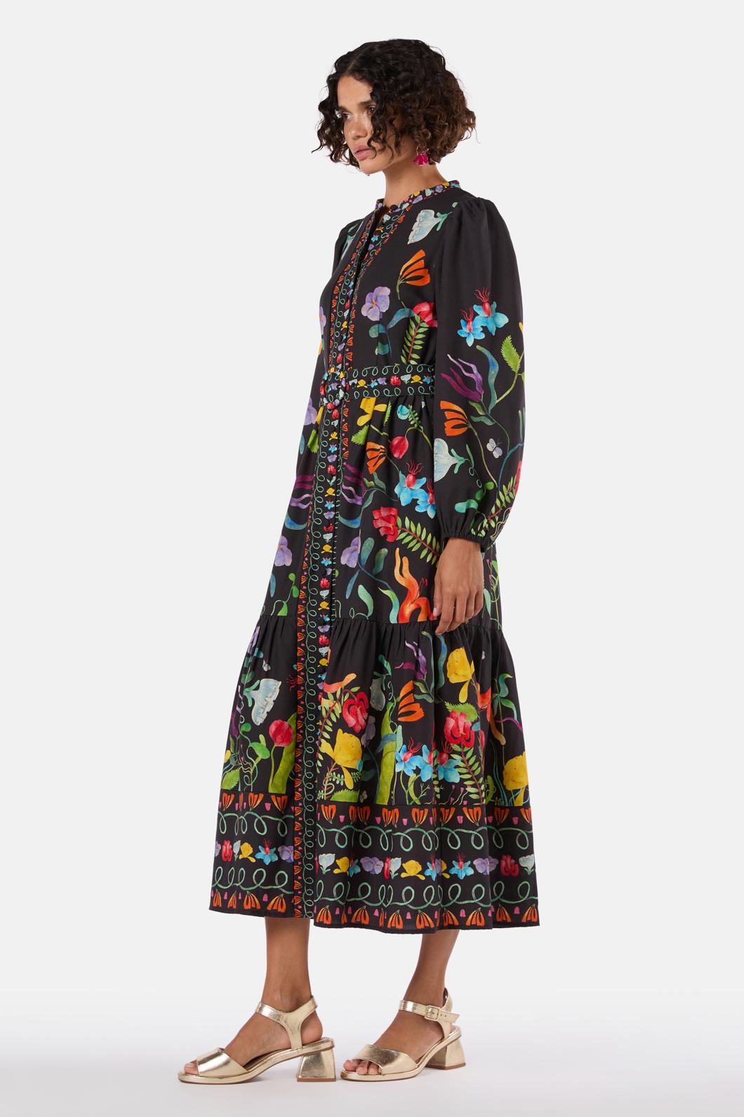 Gorman - Leafy Lessons Long Dress - print