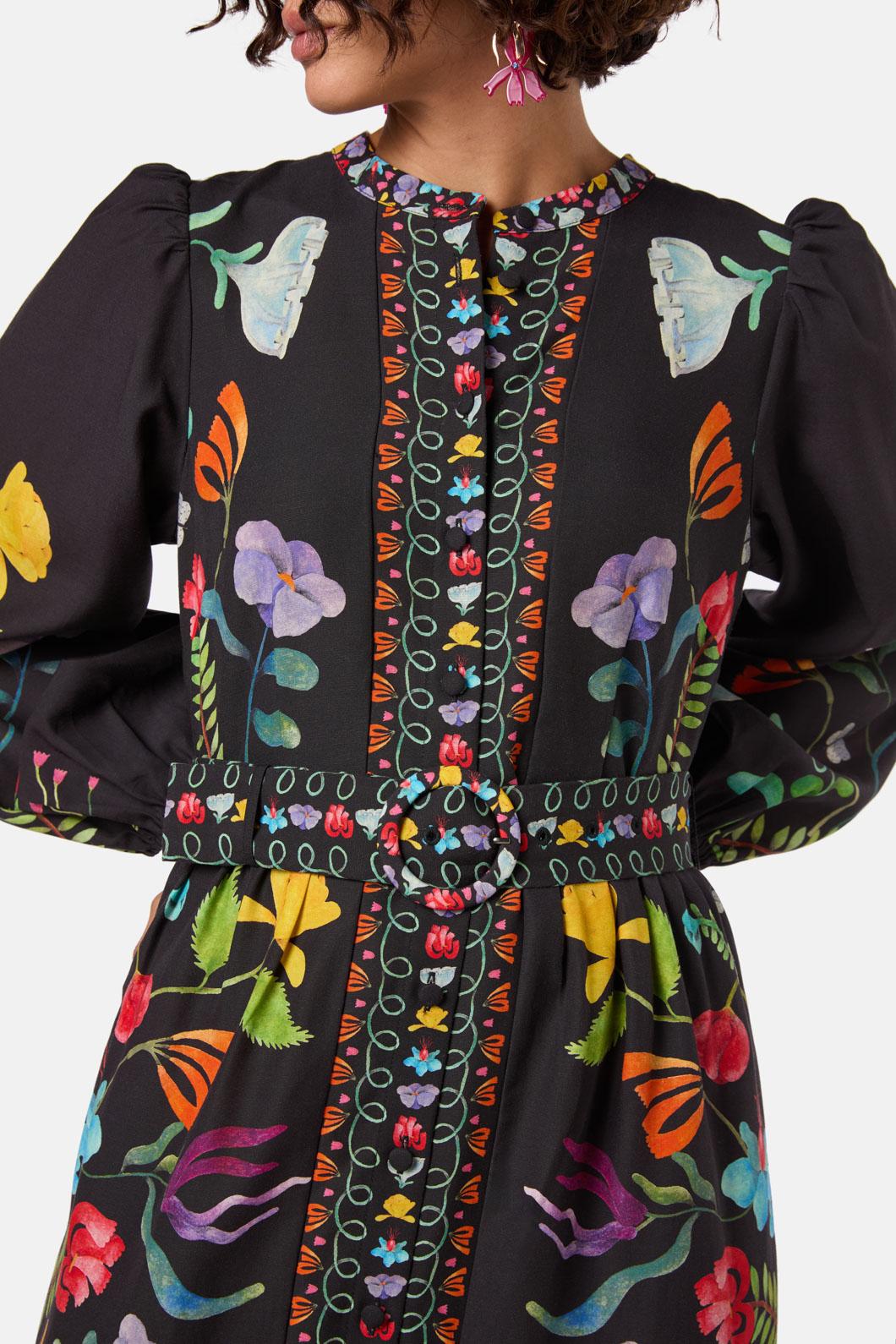 Gorman - Leafy Lessons Long Dress - print