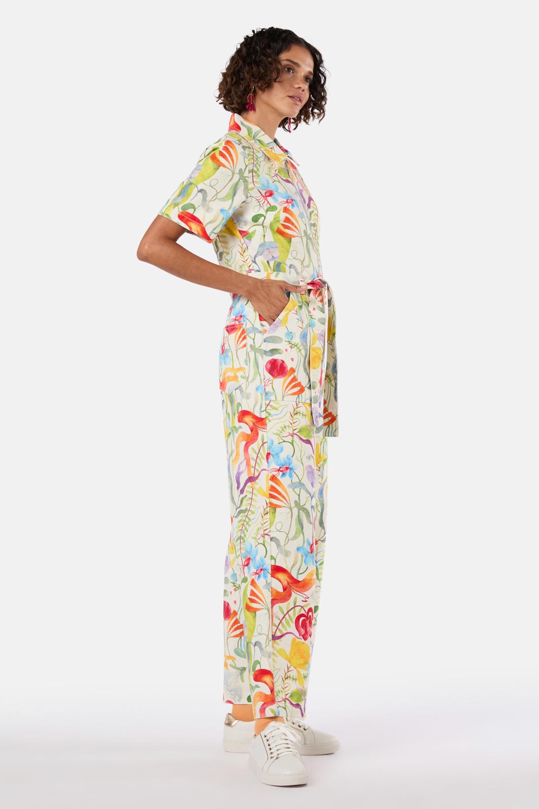 Gorman - Leafy Lessons Boiler Suit - print