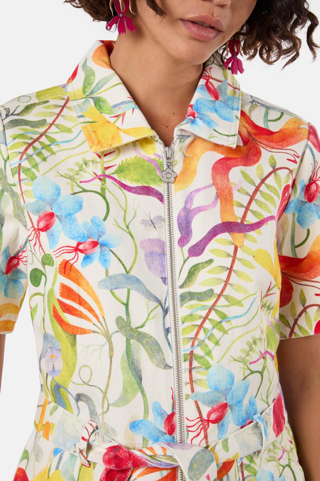 Gorman - Leafy Lessons Boiler Suit - print