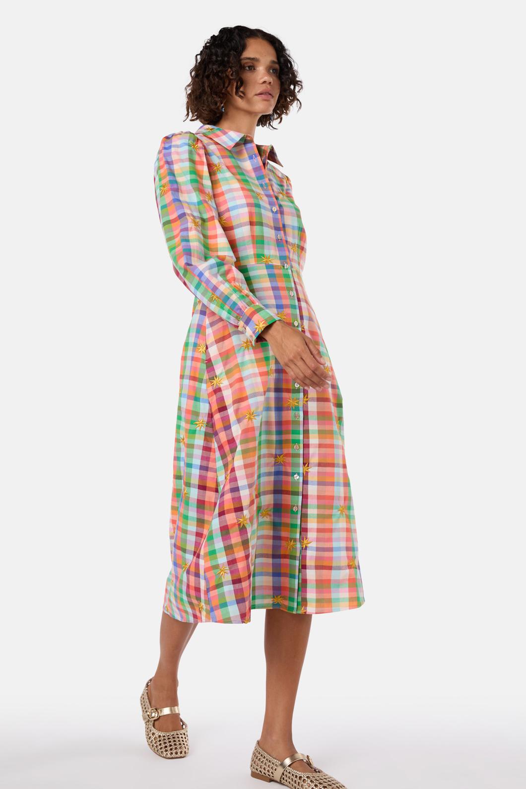 Gorman - Starlight Midi Dress - check
