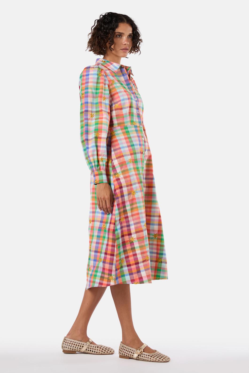 Gorman - Starlight Midi Dress - check