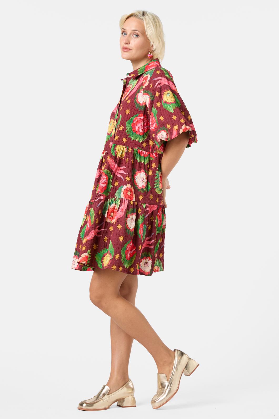 Gorman - The Comet Smock Shirt Dress - print