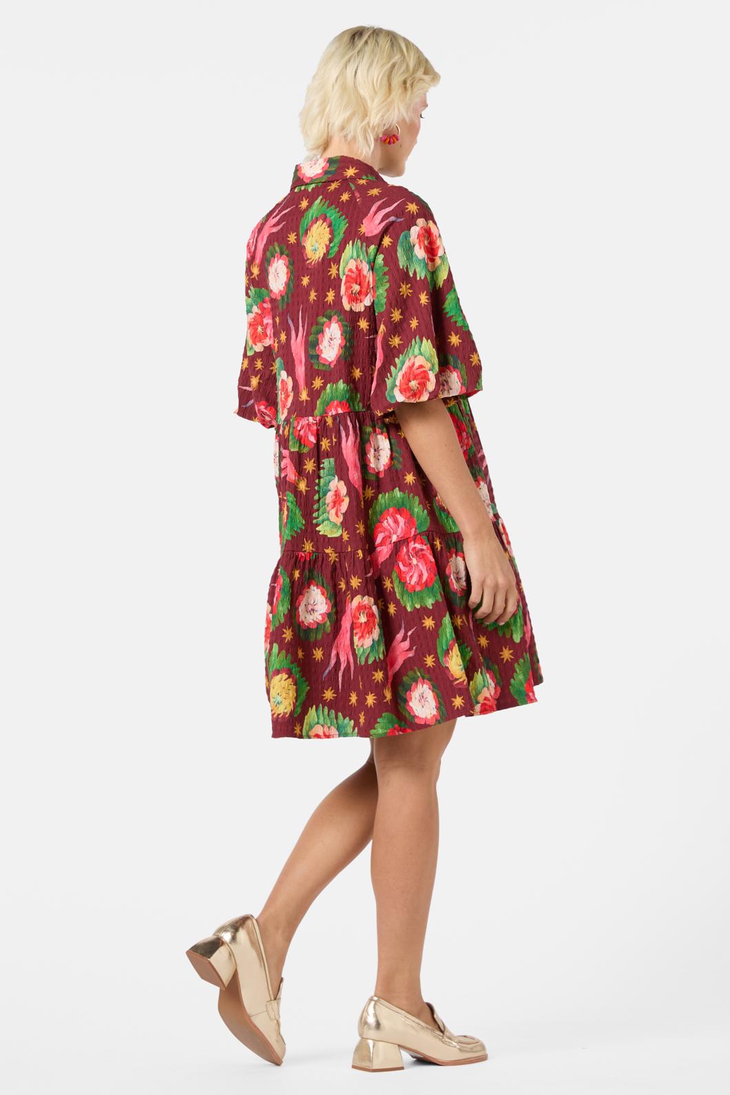 Gorman - The Comet Smock Shirt Dress - print