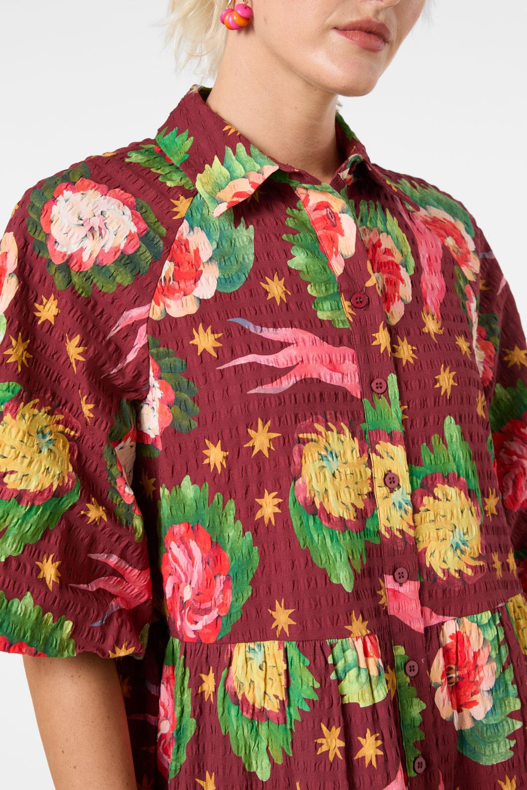 Gorman - The Comet Smock Shirt Dress - print