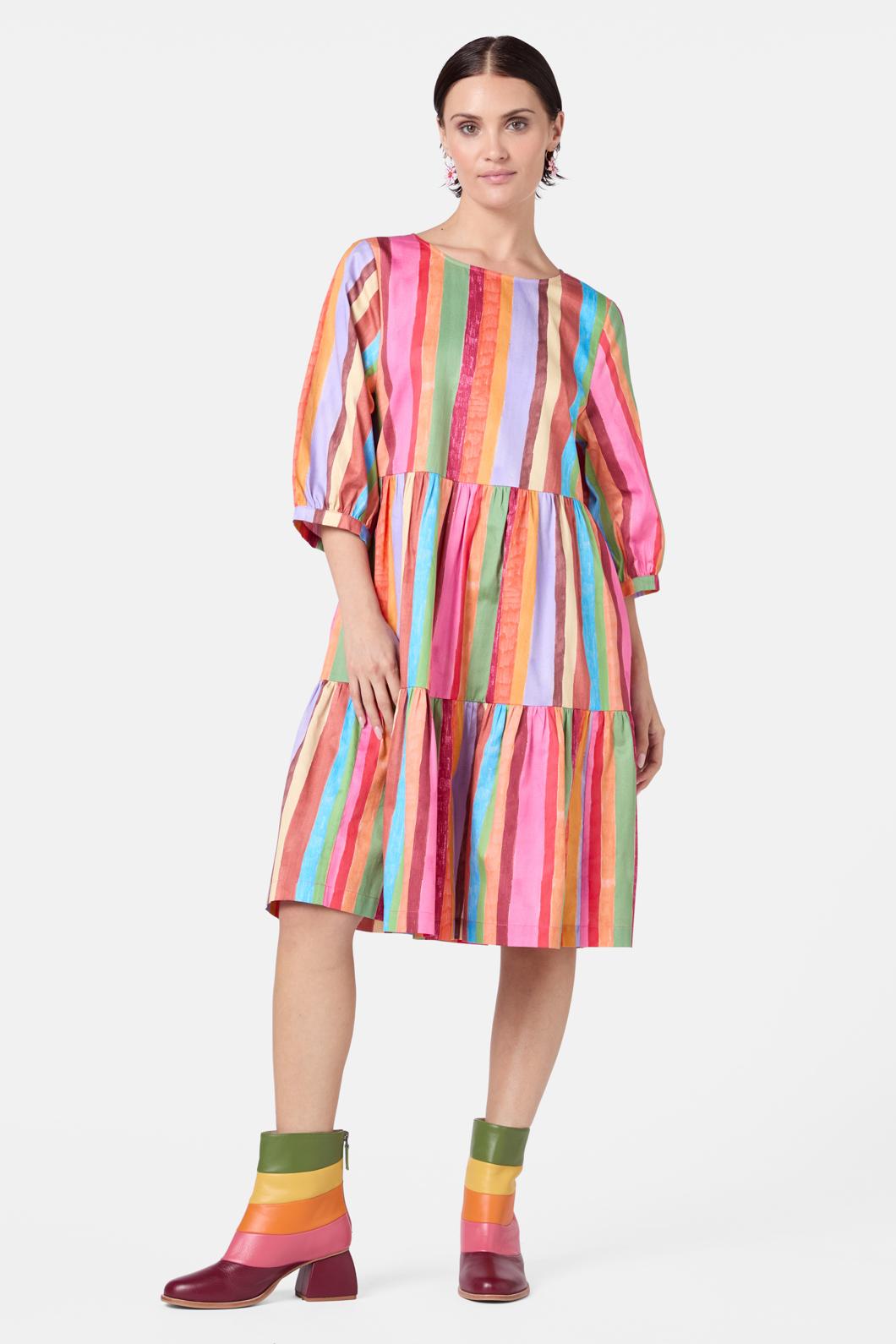 Gorman - Technicolour Smock Dress - print