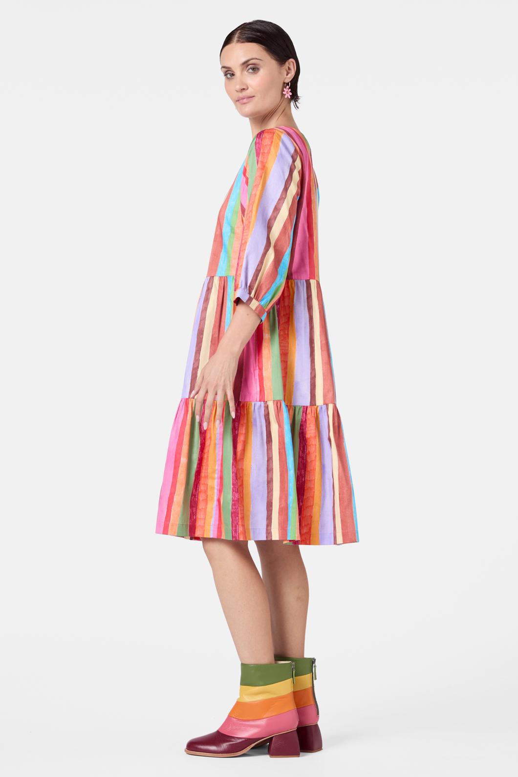 Gorman - Technicolour Smock Dress - print