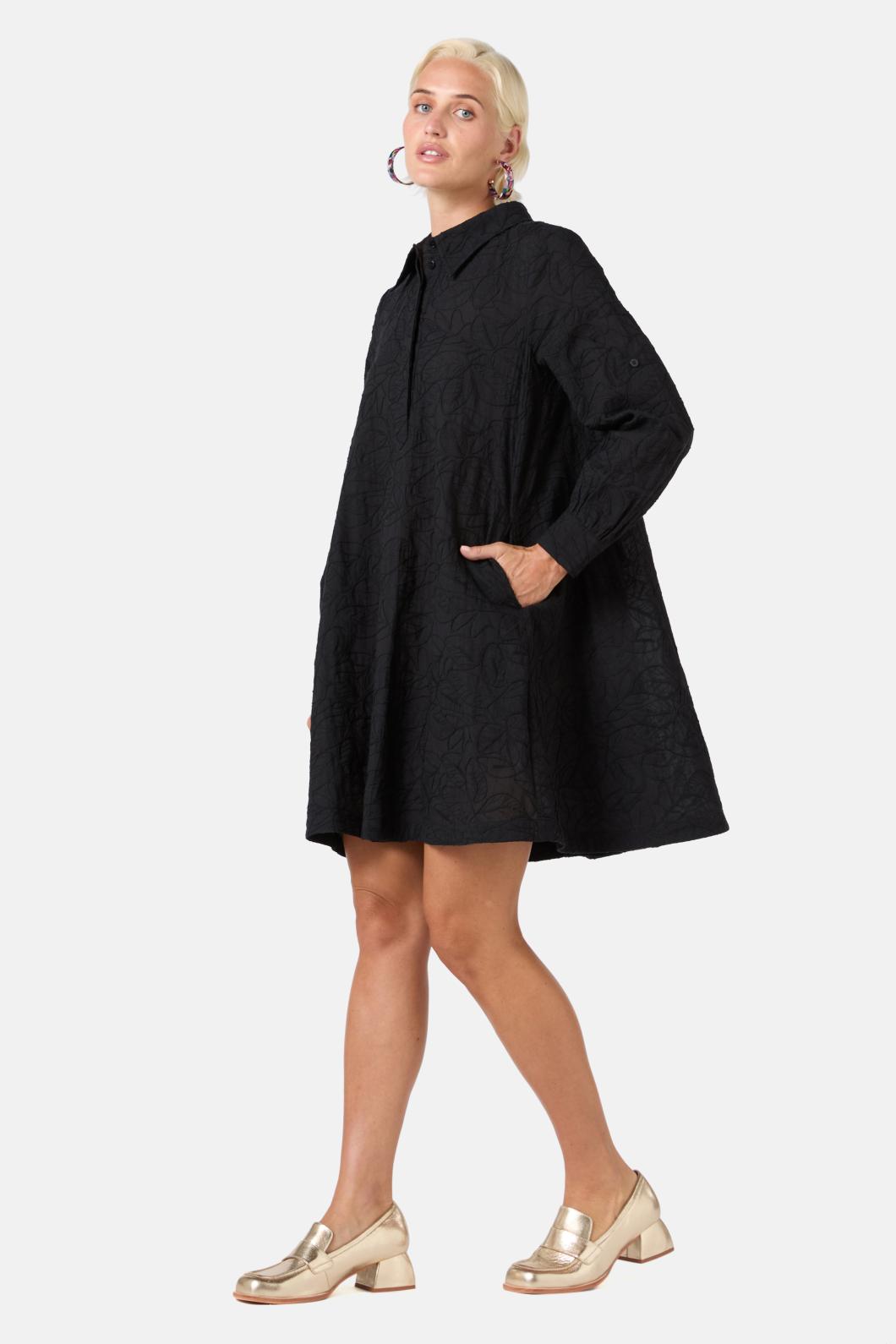 Gorman - Blythe Shirt Dress - black