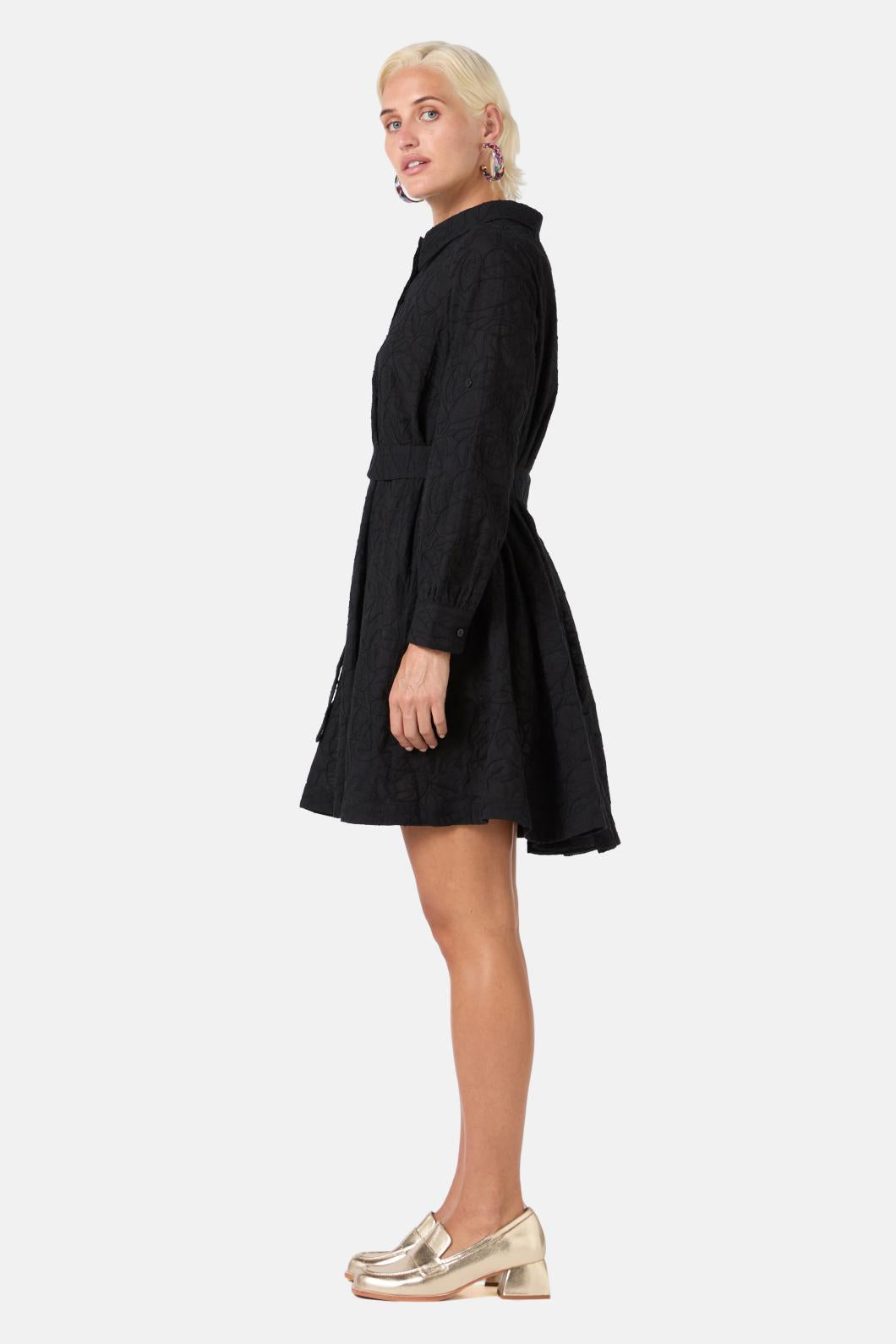 Gorman - Blythe Shirt Dress - black