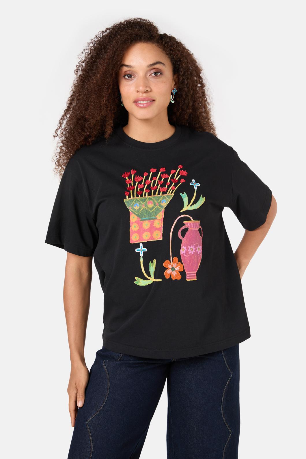 Gorman - Amphora Placement OversizedTee - print