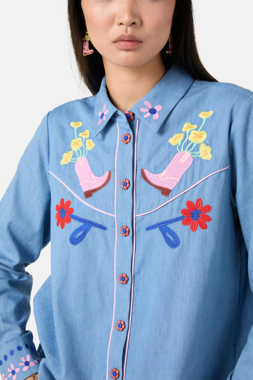 Gorman - Windowsill Shirt - chambray