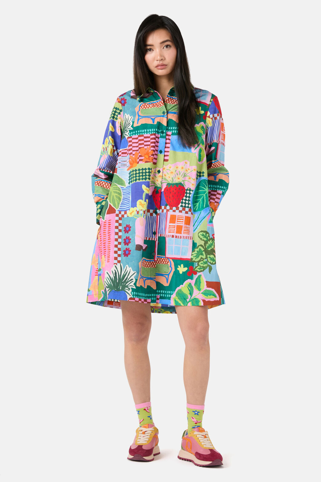 Gorman - Windowsill Shirt Dress - print