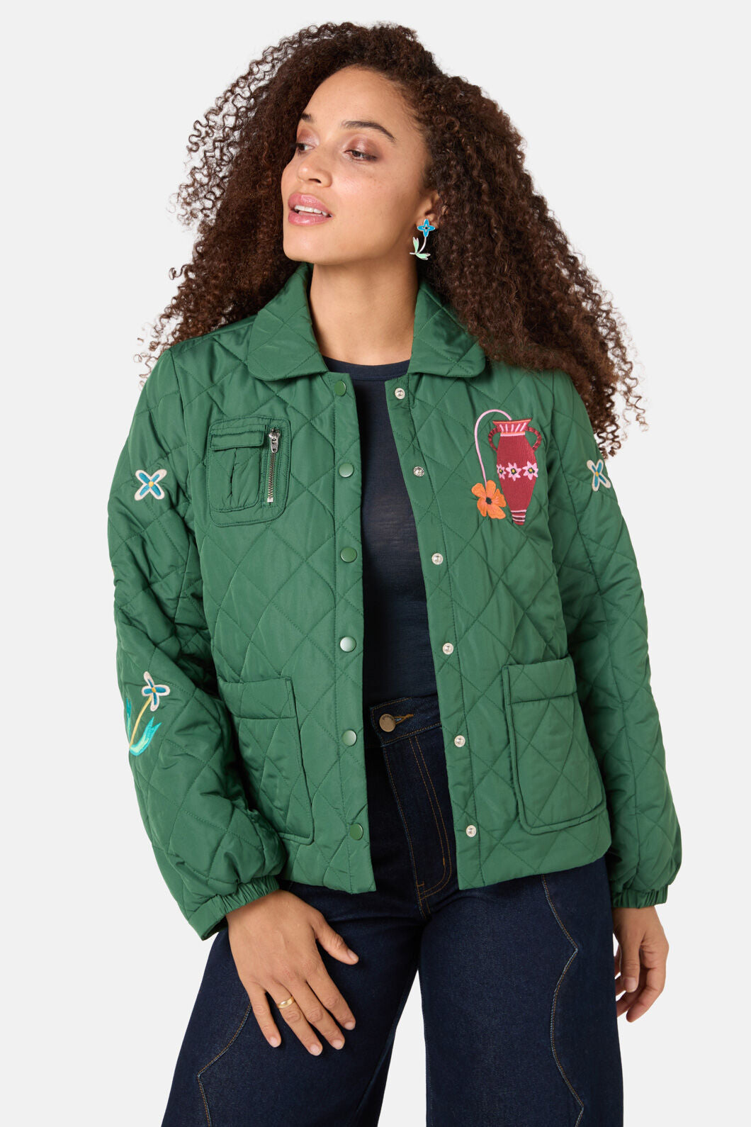 Gorman - Amphora Quilted Jacket - print