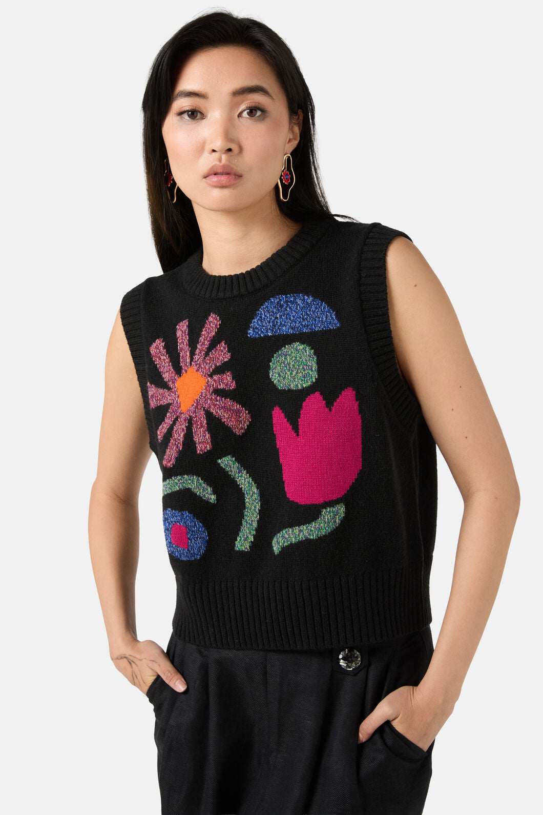 Gorman - Craftermoon Knit Vest - multi