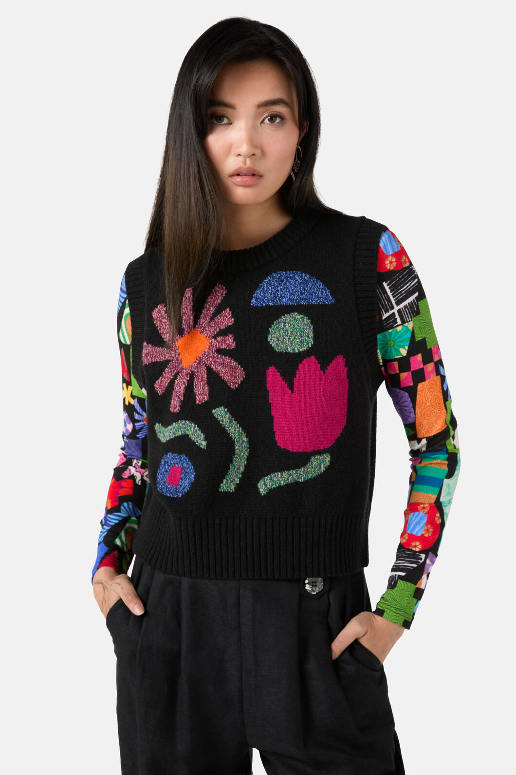 Gorman - Craftermoon Knit Vest - multi