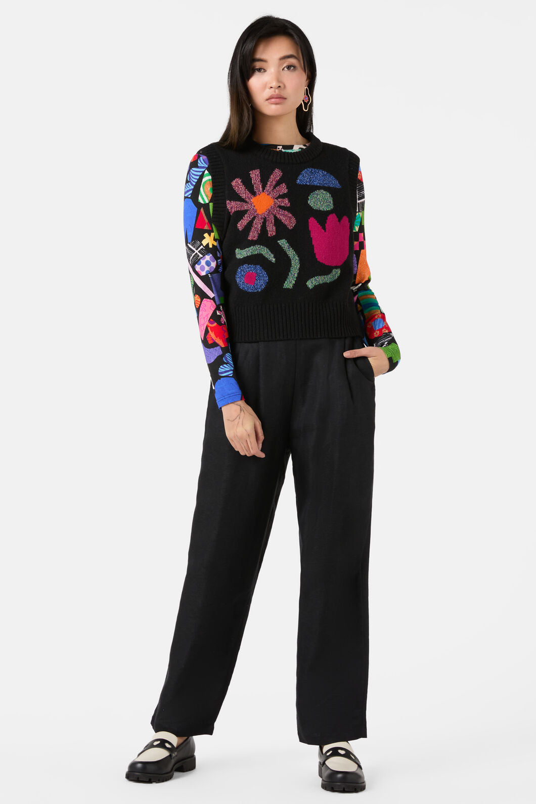 Gorman - Craftermoon Knit Vest - multi