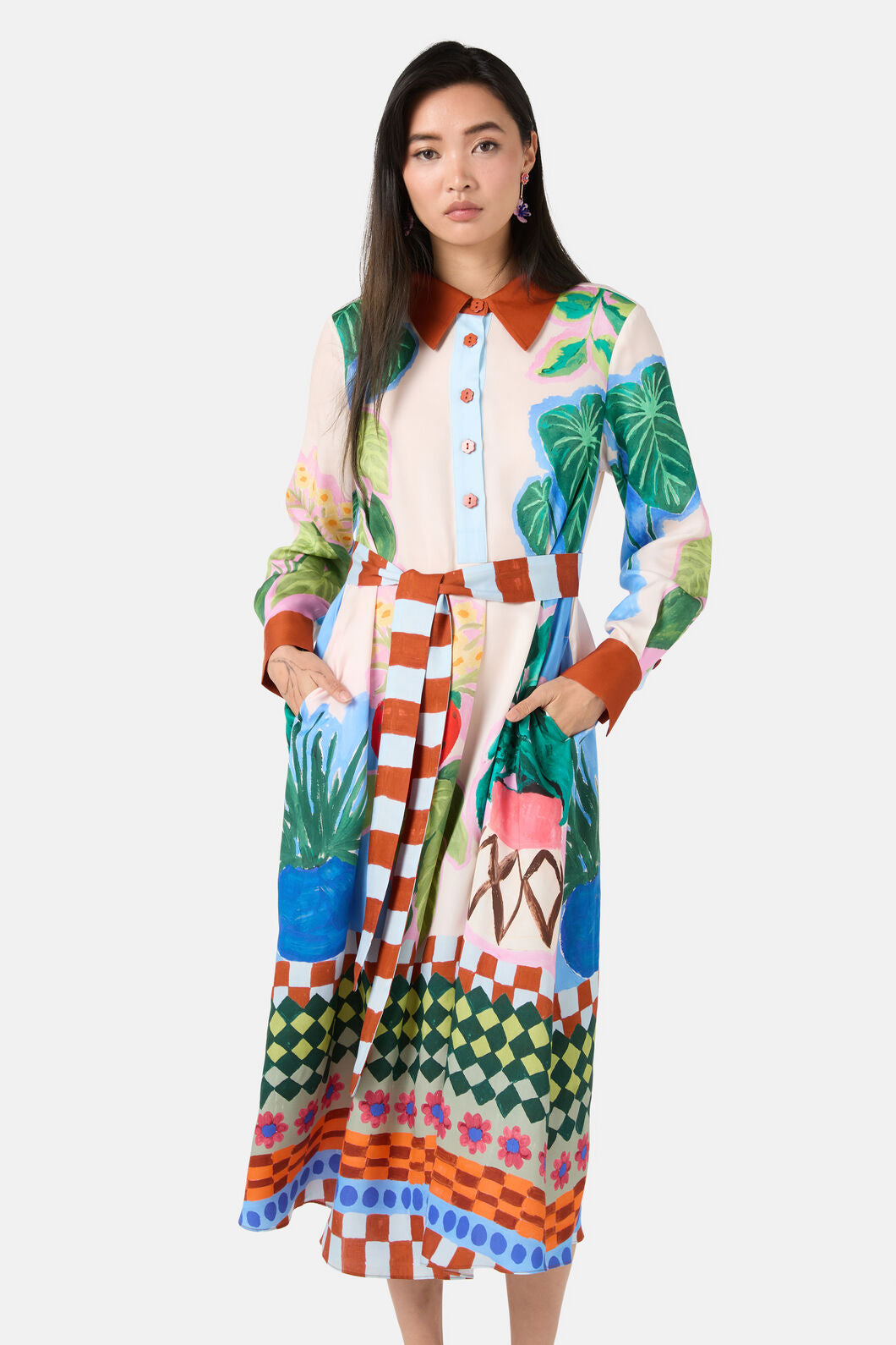 Gorman - Windowsill Placement Dress - print