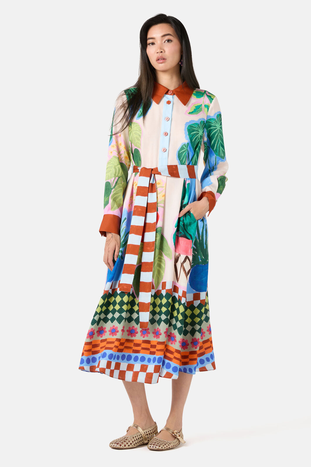 Gorman - Windowsill Placement Dress - print