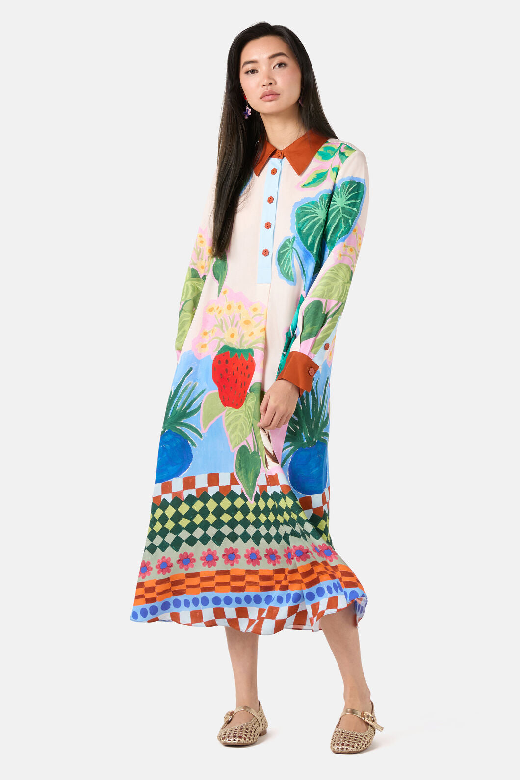 Gorman - Windowsill Placement Dress - print