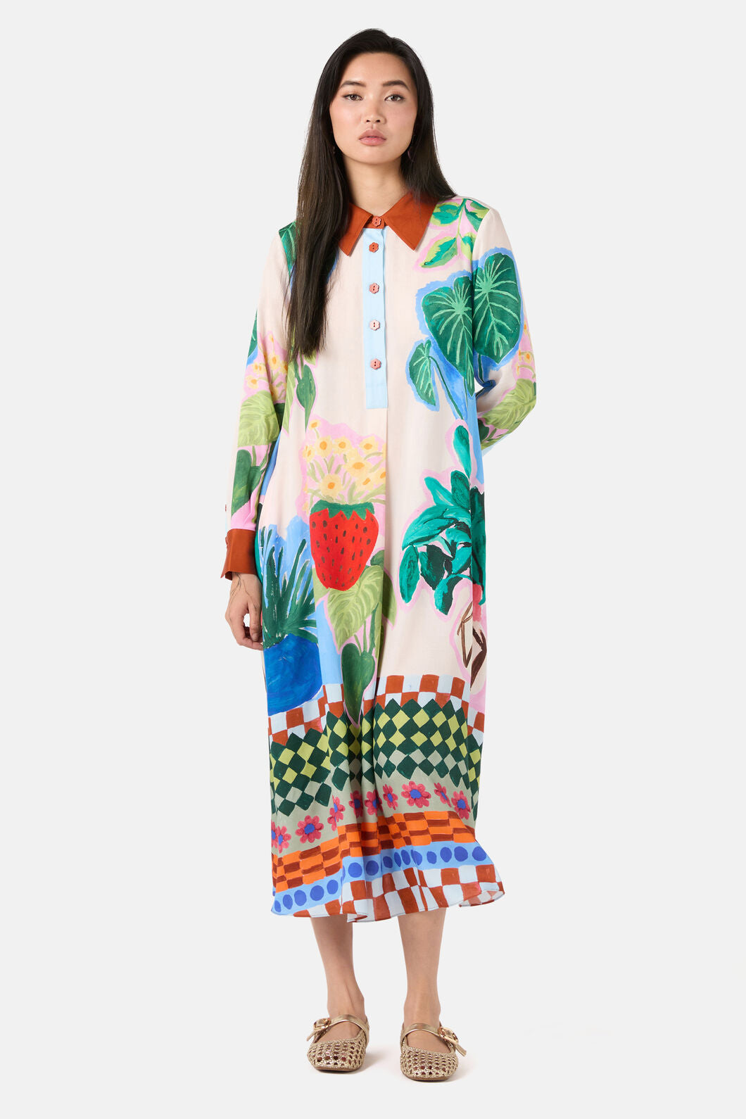 Gorman - Windowsill Placement Dress - print