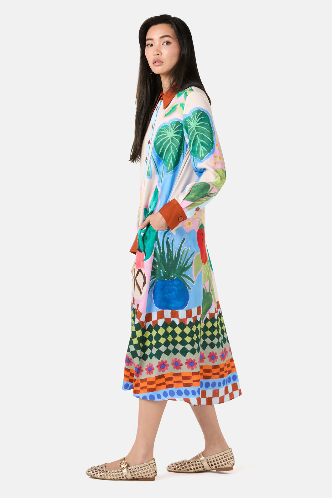 Gorman - Windowsill Placement Dress - print