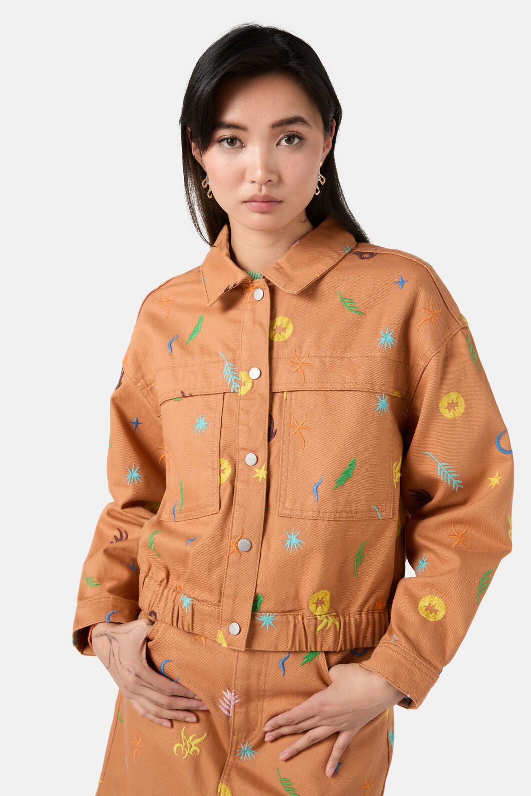 Gorman - Desert Garden Denim Jacket - print