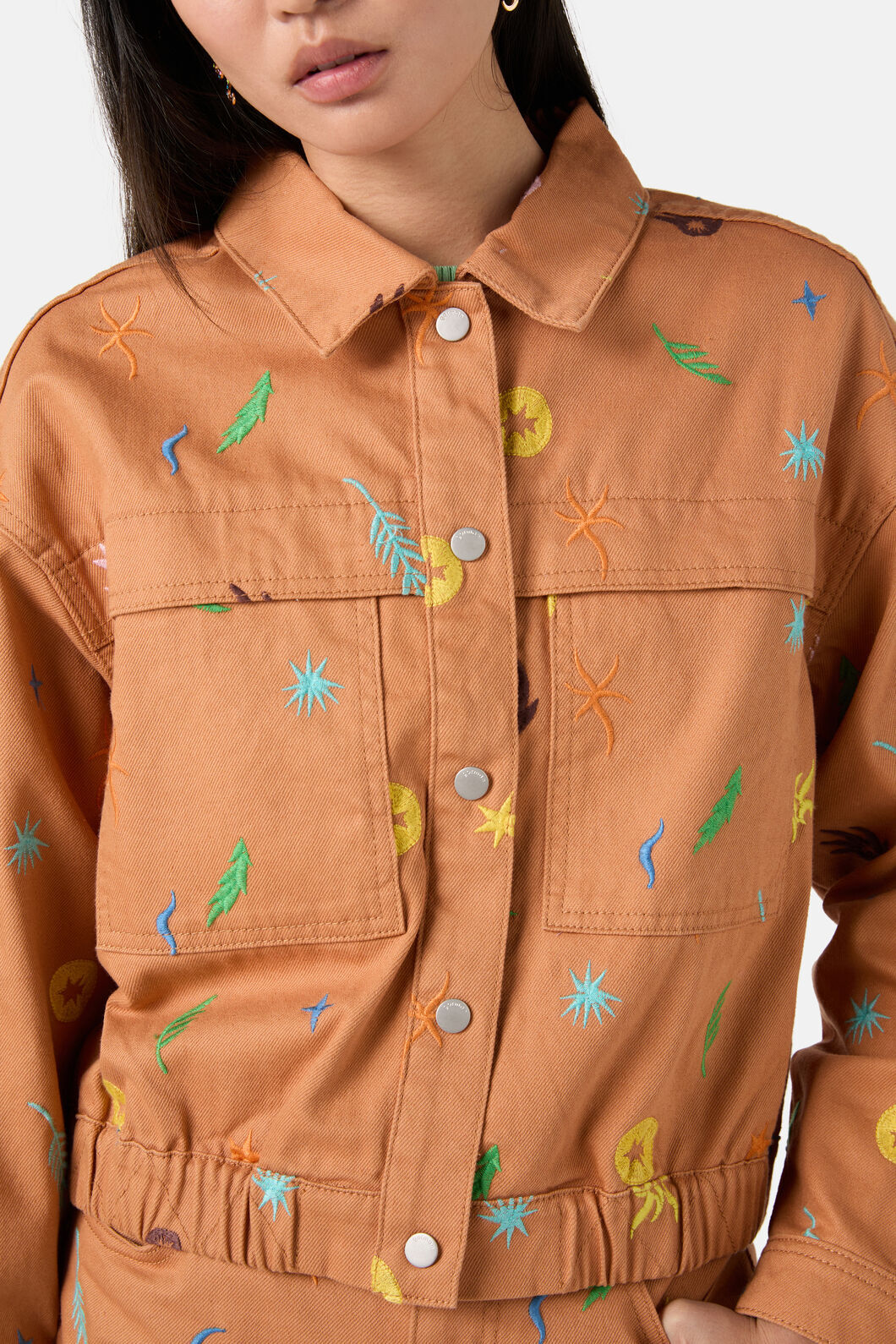 Gorman - Desert Garden Denim Jacket - print