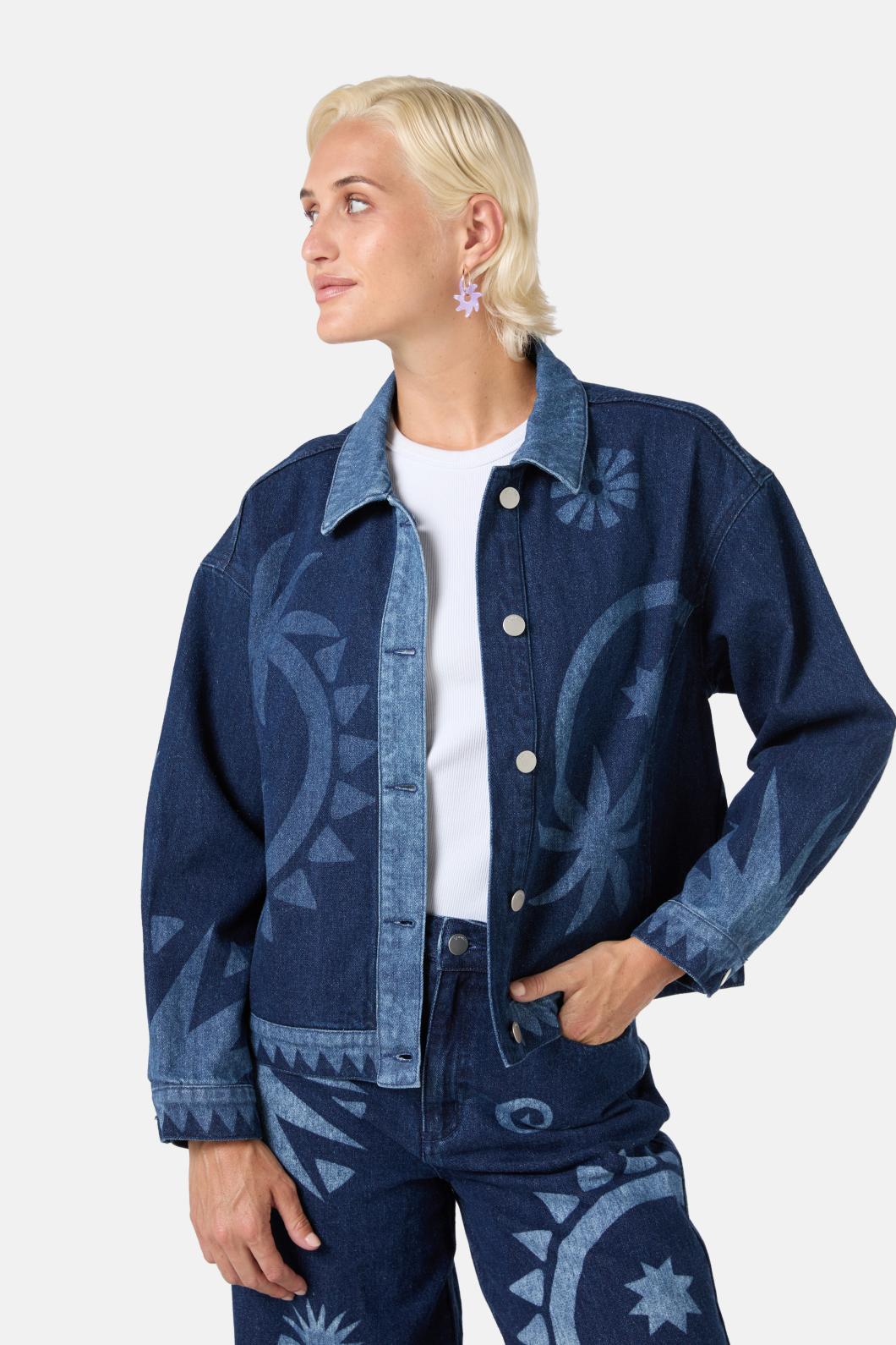 Gorman - Jade Denim Jacket - print