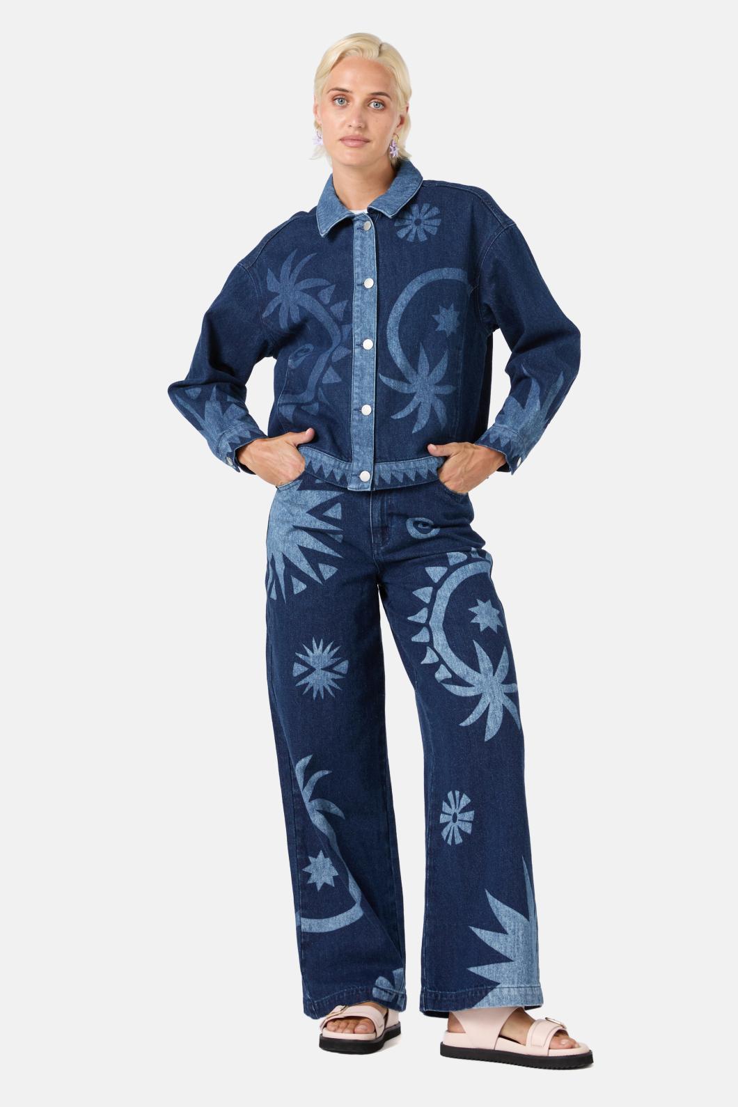 Gorman - Jade Denim Jacket - print