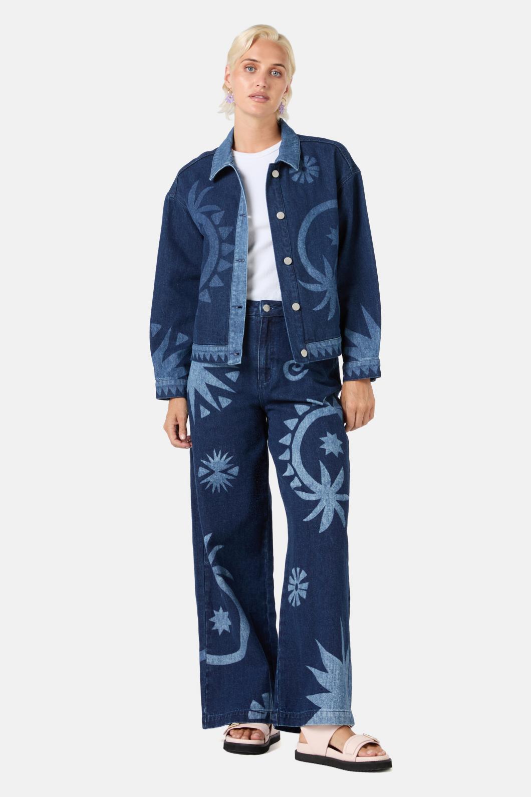 Gorman - Jade Denim Jacket - print