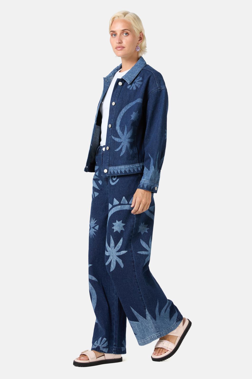 Gorman - Jade Denim Jacket - print