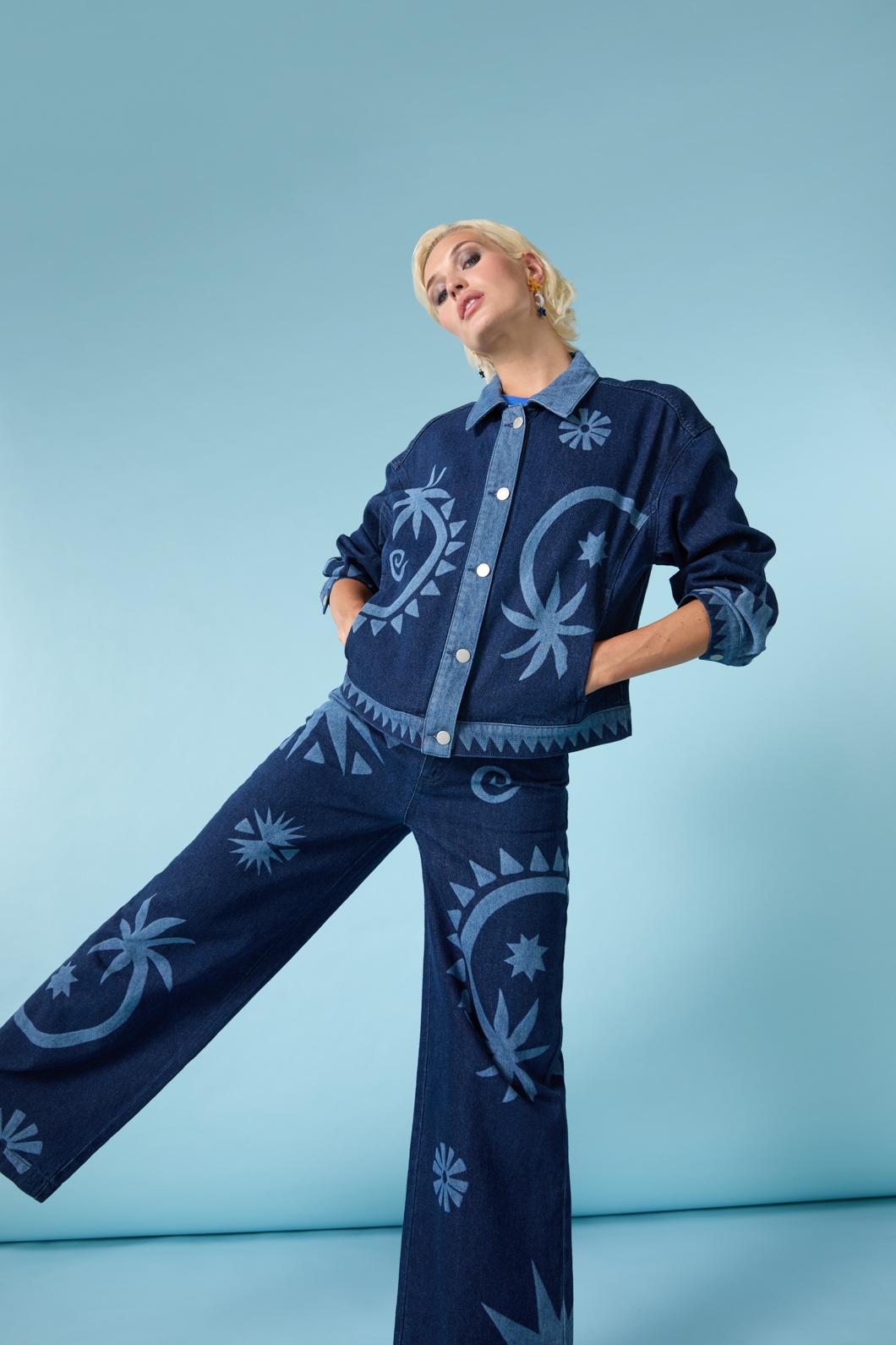 Gorman - Jade Denim Jacket - print