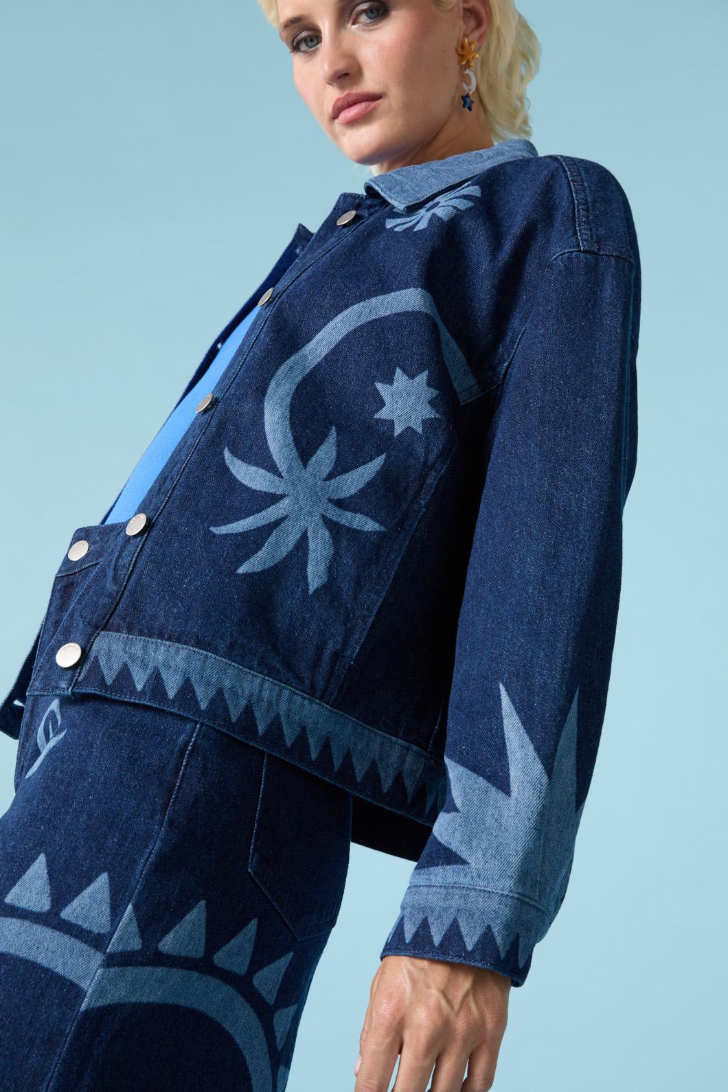 Gorman - Jade Denim Jacket - print
