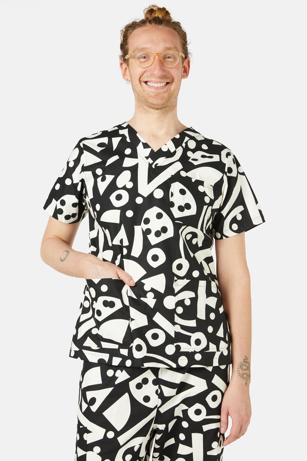 Gorman - Moonshine Scrub Set - black