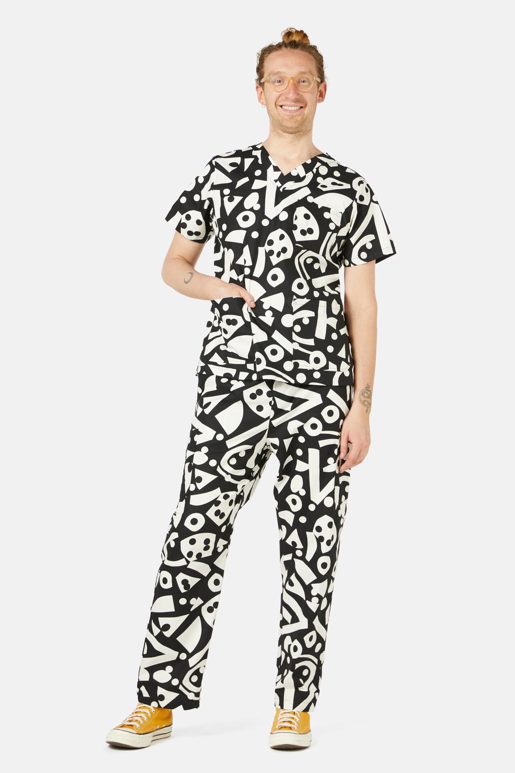 Gorman - Moonshine Scrub Set - black