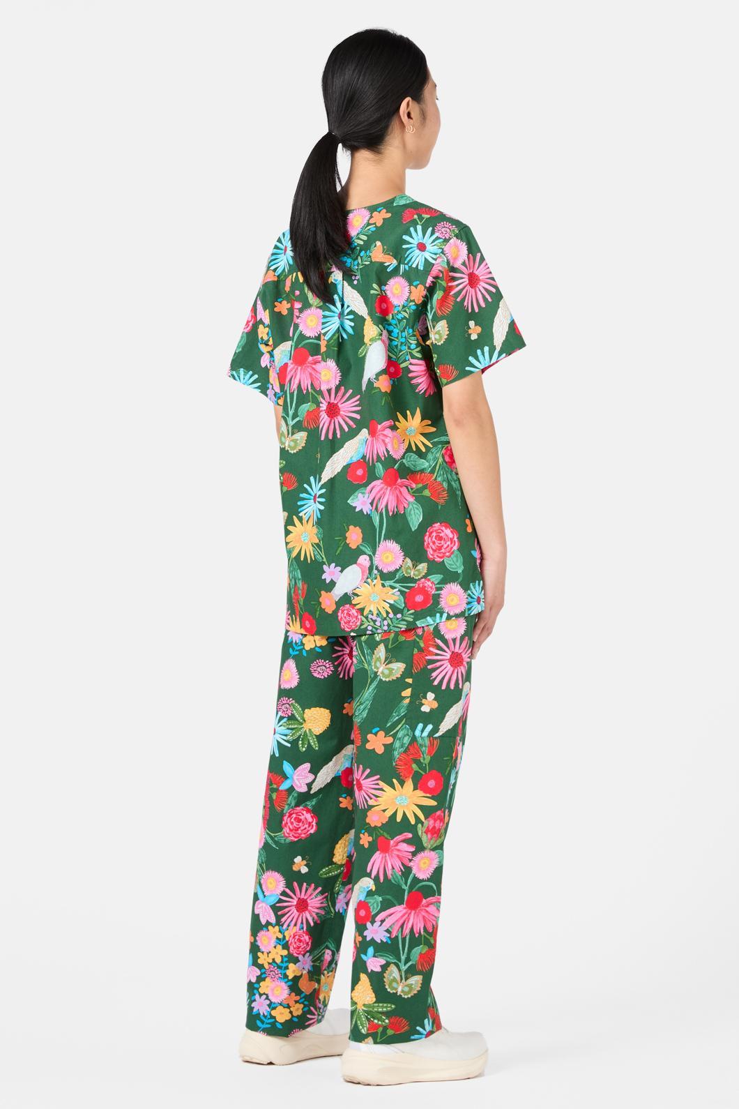 Gorman - Paradise Scrub Set - green